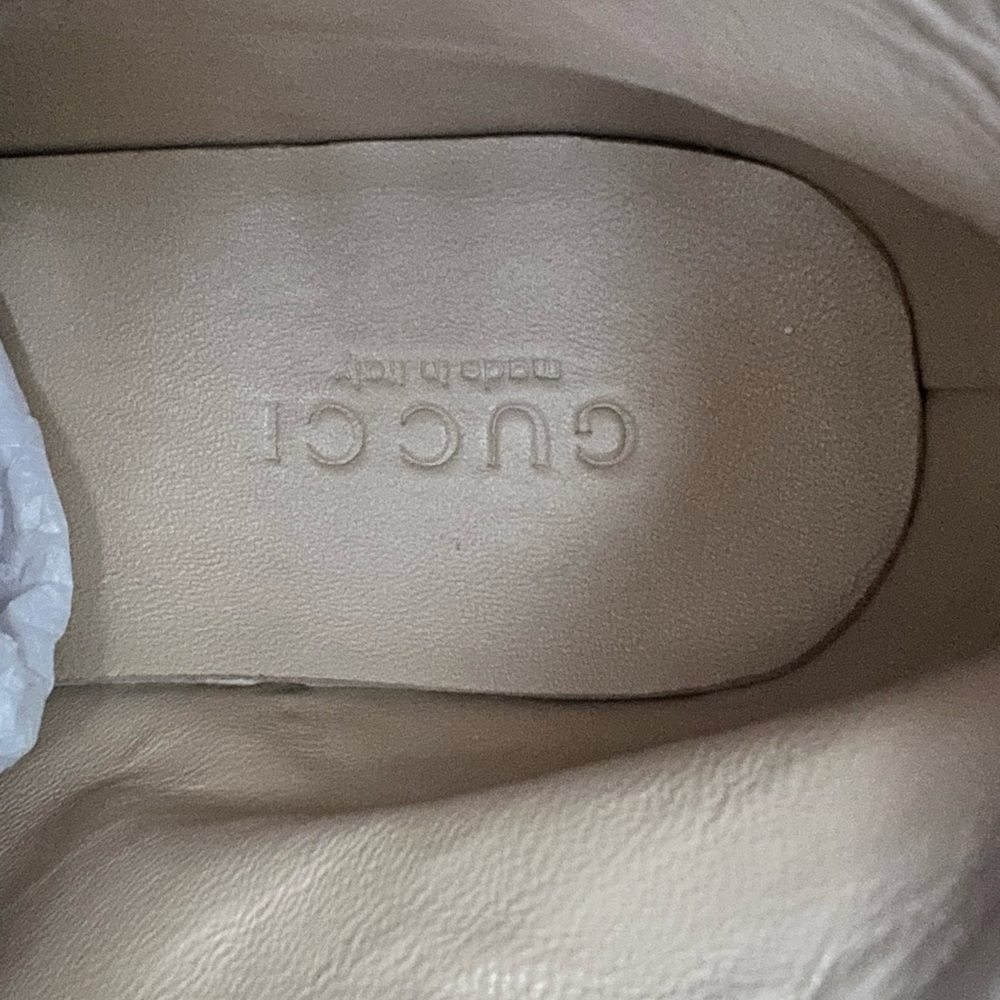 AUTHENTIC BLACK LEATHER GUCCI SNEAKERS… SIZE 40/6 MEN’S OR 9 WOMEN’S… EXCELLENT - Picture 14 of 14